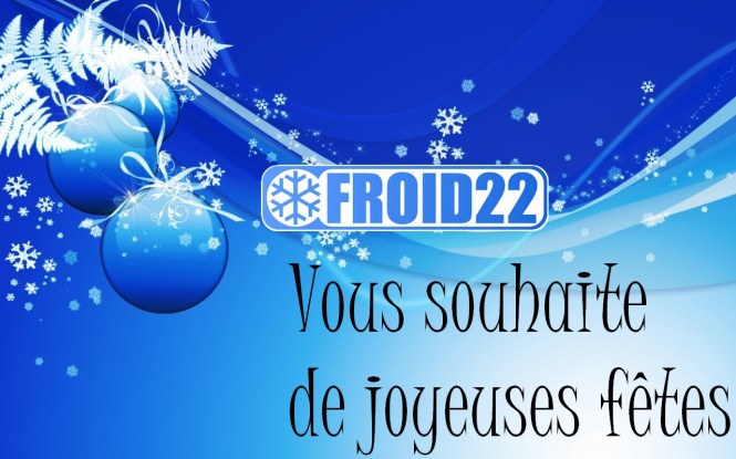 joyeuses fêtes FROID 22